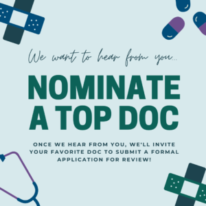 Nominate a Washington Top Doctor